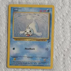 Wizards of the Coast Seel Base Set 2 Uncommon Pokemon 60 HP 061/130 Regular - Image 1