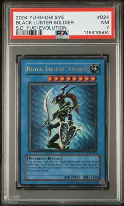 2004 Black Luster Soldier SYE-024 Ultra Rare PSA 7 NM - Image 1