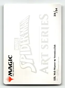 Silk, Web Weaver Art Card (/54) 39 S Art Series: Marvel's Spider-Man - Image 2