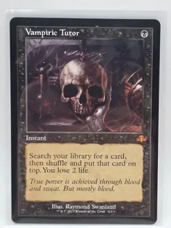 Magic the Gathering MTG Vampiric Tutor DMR 314 Retro Frame Old Border NM - Image 1