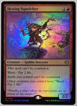 MTG - Hexing Squelcher - Foil - ECL 0145 - Lorwyn Eclipsed - Rare - Magic - Image 1