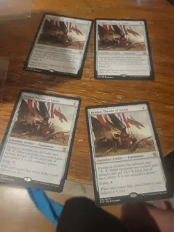 4x Dragon Throne of Tarkir Khans of Tarkir MTG Magic The Gathering Card Vintage - Image 1