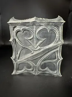 Gothic Bone Deck Box – MTG Commander Card Storage Case – Hand Painted Fantasy - Image 2