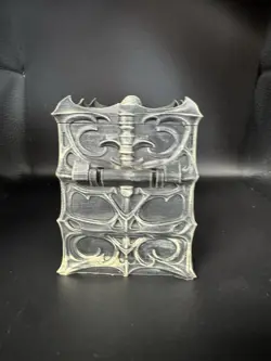 Gothic Bone Deck Box – MTG Commander Card Storage Case – Hand Painted Fantasy - Image 3