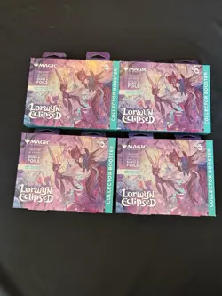4x Lorwyn Eclipsed Collector Booster Packs Omega Box Factory Sealed Mtg Magic - Image 1