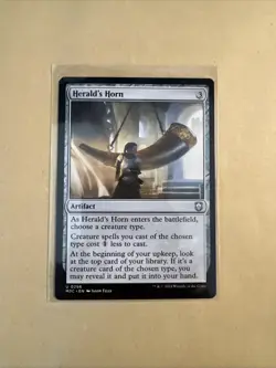 MTG Herald’s Horn M3C 0296 U NM Regular - Image 1