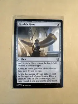 MTG Herald’s Horn M3C 0296 U NM Regular - Image 2