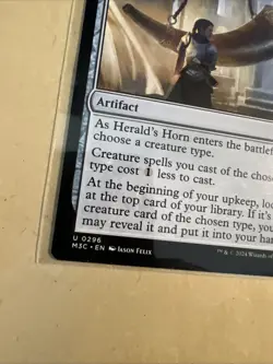 MTG Herald’s Horn M3C 0296 U NM Regular - Image 3