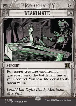Reanimate (Near Mint/Mint) | MTG | Magic The Gathering - Image 1
