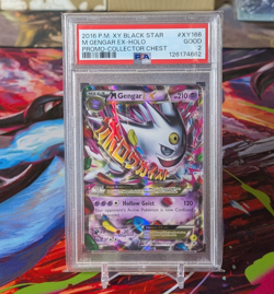 Pokemon PSA 2 Mega Gengar EX #XY166 XY Black Star Promo - Image 1