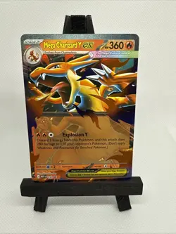 Pokemon TCG Mega Charizard Y Ex 030 Black Star Promo NM - Image 1