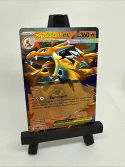 Pokemon TCG Mega Charizard Y Ex 030 Black Star Promo NM - Image 3