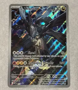 Pokemon TCG N's Zekrom 031 MEP Full Art Holo Promo Ascended Heroes ETB 2026 NM - Image 1