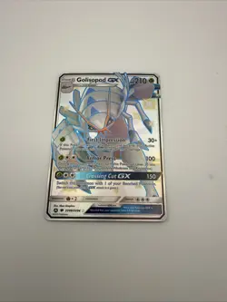 Pokemon Golisopod GX Shiny Holo Rare Full Art Holo 210 HP Hidden Fates SV48/SV94 - Image 1