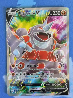 Rhyperior V 181/189 - SWSH03: Darkness Ablaze - Pokemon TCG NM - Image 1