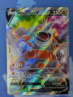 Rhyperior V 181/189 - SWSH03: Darkness Ablaze - Pokemon TCG NM - Image 2