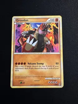 Groudon 6/95 Call of Legends Holo Rare Pokemon TCG - LP - Image 1