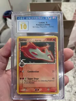 Pokemon 2006 Latias Holon Phantoms #21 CGC Pristine 10 - Image 1