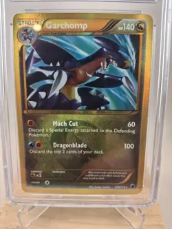 CGC 8) 2013 Pokemon B & W Garchomp Plasma Freeze #120 NM-MT POP 1 Secret Rare - Image 2