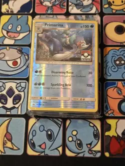Primarina 41/149 Sun & Moon Base Set League Promo x40 Crosshatch Pokemon Sealed - Image 1