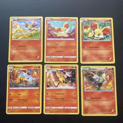Pokemon TCG - Braixen Fennekin Theme Lot - Image 1