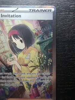 Pokemon TCG Erika's Invitation 203/165 SV 151 Special Illustration Rare Card - Image 3