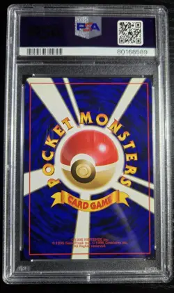 1997 Pokemon Japanese Rocket Dark Machamp Holo PSA Mint 9 - Image 2
