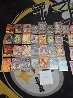 Topps Pokemon TV Animation Series Cards Lot Some Holos - Image 1