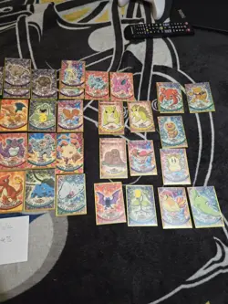 Topps Pokemon TV Animation Series Cards Lot Some Holos - Image 3