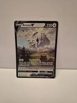 Pokemon TCG Arceus V SWSH204 2022 Figure Collection Black Star Promo LP/NM - Image 1