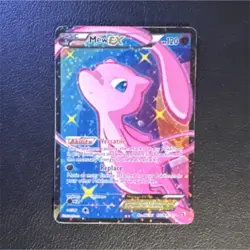 Pokemon Mew EX Full Art Holo Ultra Rare RC24/RC25 Legendary Treasures Card - Image 1
