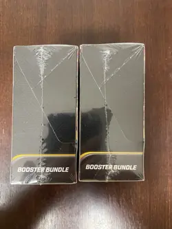 LOT OF 2 - Pokemon Mega Evolution Phantasmal Flames Booster Bundle Sealed - Image 5