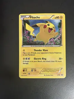 Pikachu (Collector Chest) XY89 Promo XY Promos Pokemon Card LP - Image 1