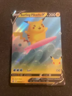 Flying Pikachu V 006/025 Celebrations NM Ultra Rare Pokemon Card - Image 1