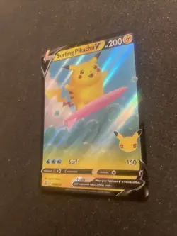 Flying Pikachu V 006/025 Celebrations NM Ultra Rare Pokemon Card - Image 3