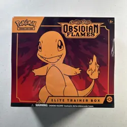 Pokemon: Scarlet & Violet Obsidian Flames Elite Trainer Box ETB New *Damage* #1 - Image 1