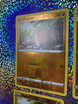 Pokemon TCG Sword & Shield Reverse Holo: 093/202 Dugtrio; 092/202 Diglett - Image 5