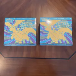 Pokemon TCG Mega Evolution Ascended Heroes Elite Trainer Box - Lot of 2 - SEALED - Image 1
