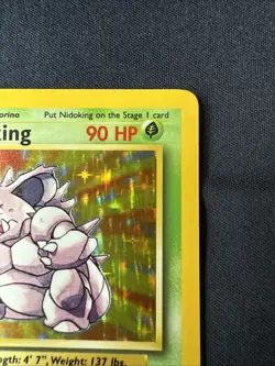 Pokemon Nidoking Holo Shadowless Base Set 11/102 NM 1999 WOTC Rare Vintage - Image 3