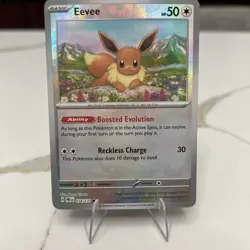 2025 Pokemon Eevee #74/131 SV: Prismatic Evolutions Master Ball (PRE) Colorless - Image 1