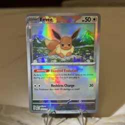 2025 Pokemon Eevee #74/131 SV: Prismatic Evolutions Master Ball (PRE) Colorless - Image 3
