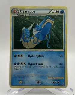 Pokemon Gyarados 7/95 Call of Legends Holo Rare 130 HP Hydro Splash Hyper Beam - Image 1