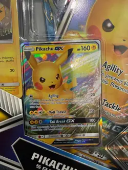 #2 Pokemon Pikachu GX & Eevee GX Special Collection Box SEALED - Image 4