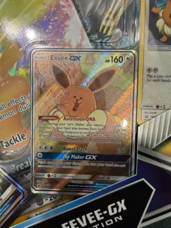 #2 Pokemon Pikachu GX & Eevee GX Special Collection Box SEALED - Image 5