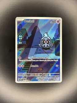 Duskull 068/064 Shrouded Fable 2024 IR Holo Rare Pokemon Card TCG - Image 1