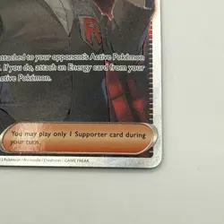 Pokemon TCG Giovanni's Charisma 197/165 LP Ultra Rare SV: Scarlet & Violet 151 - Image 3