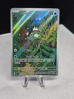 2025 Pokemon White Flare BASCULIN 108/086 Illustration Rare - Image 1