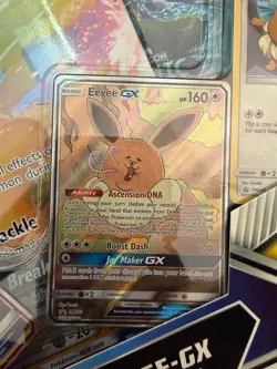 #1 Pokemon Pikachu GX & Eevee GX Special Collection Box SEALED PSA 10 Contender - Image 4