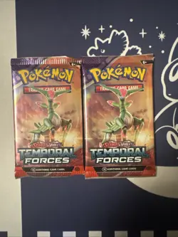 Pokemon Temporal Forces Factory Sealed Booster Packs 2 Packs - Image 1
