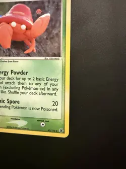 Pokemon TCG Parasect 43/112 EX FireRed LeafGreen Set Reverse Holo - Image 4